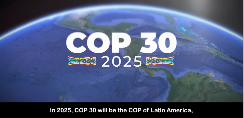 In 2025, COP 30 will be the COP of Latin America.