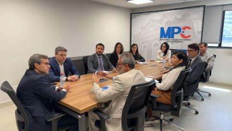 CGE e MPC reúnem para tratar sobre os avanços desenvolvidos pela Controladoria
