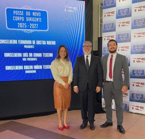 Controladores da CGE participam da cerimônia de posse dos novos dirigentes do TCE/PA