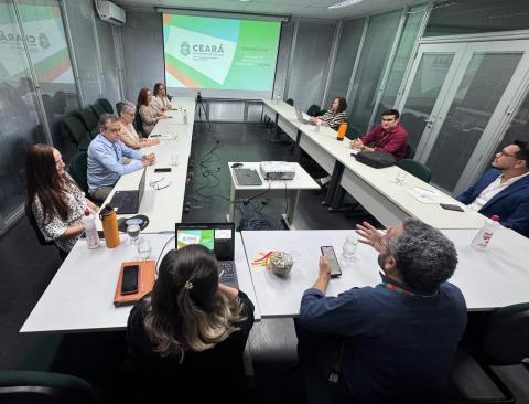 CGE-PA realiza visita técnica na CGE Ceará